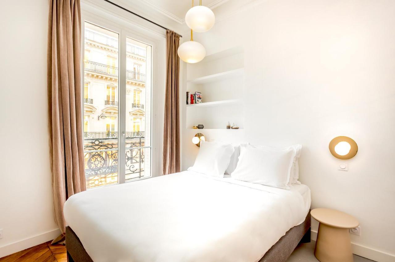 Ferienwohnung Habitat Parisien - 2Br-2Ba - Ac - Balcony - Opera Exterior foto