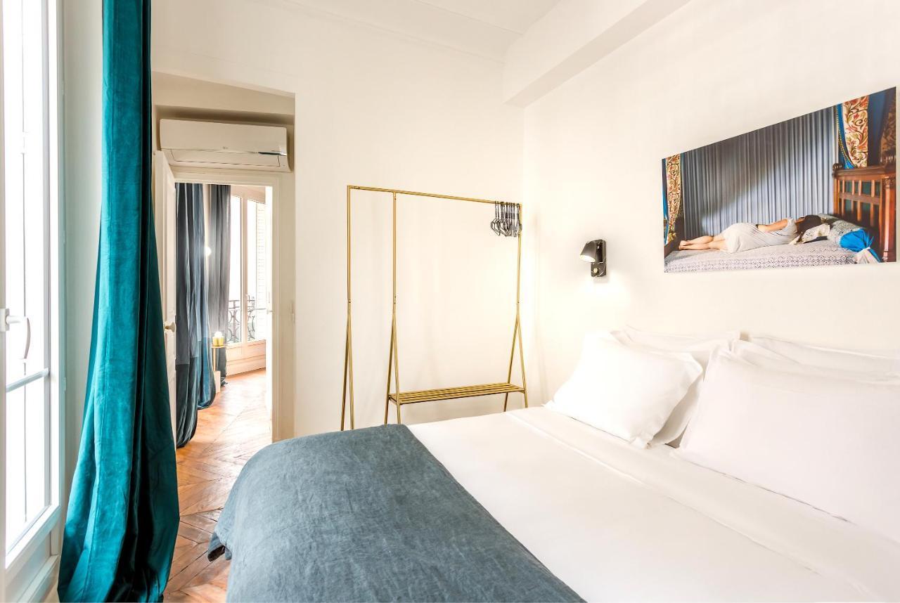 Ferienwohnung Habitat Parisien - 2Br-2Ba - Ac - Balcony - Opera Exterior foto